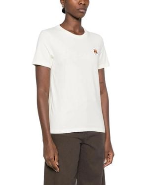 Maison Kitsuné T-Shirts - Blanco
