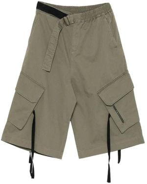 Isabel Benenato Casual Shorts - Grey