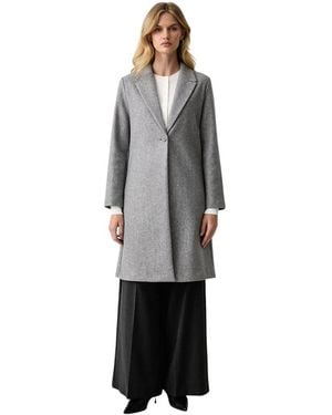Silvian Heach Jassen ,Grijs ,Polyester Lyse Jas