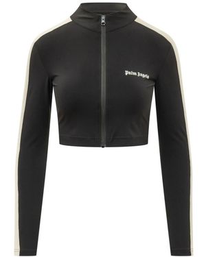 Palm Angels Logo Training Jkt - Schwarz