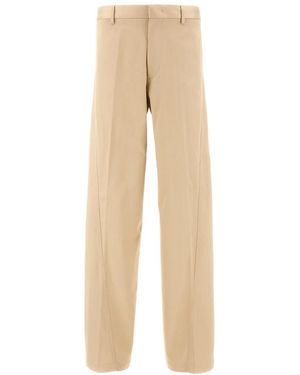 Lanvin Broeken ,Katoen Twisted Chino - Naturel