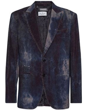 Philipp Plein Blazers - Blue