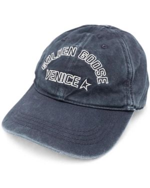 Golden Goose Accessoires ,Blauw ,Nylon Journey Baseball Cap