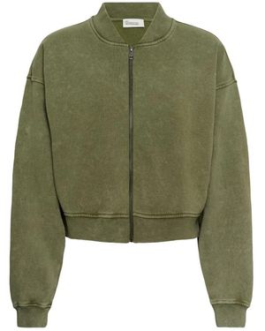 My Essential Wardrobe Hoodies & Sweatvesten ,Groen ,Sweatshirts & Hoodies