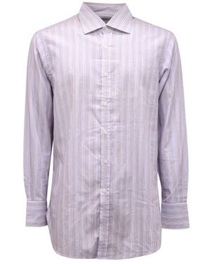 Ballantyne Formal Shirts - Purple