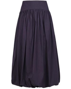 Ottod'Ame Midi Skirts - Blue