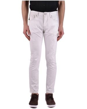 Armani Jeans Straight Fit Jeans - White