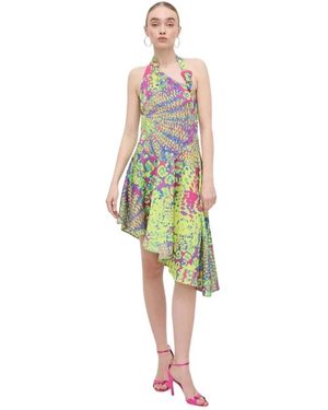 Versace Jeans Couture Midi Dresses - Verde