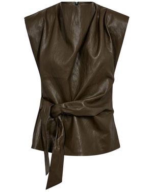co'couture Evelyn Bluse - Grün