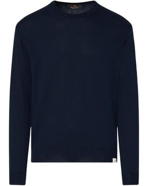 Peuterey Round-Neck Knitwear - Blue