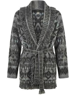 Alanui Truien & Vesten ,Grijs ,Gebreide Cardigan