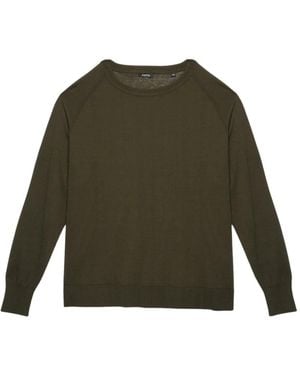 Aspesi Round-Neck Knitwear - Verde