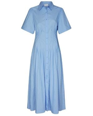 Neo Noir Shirt Dresses - Blu
