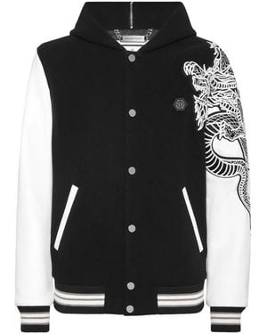 Philipp Plein Bomber Jackets - Noir
