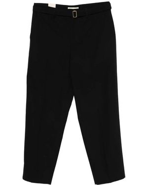 BRIGLIA Straight Trousers - Black