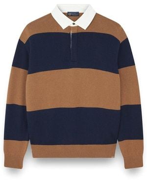 Paul & Shark V-Neck Knitwear - Bleu