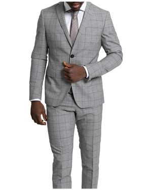 Pal Zileri Single Breasted Suits - Gris