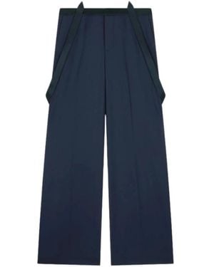 Dondup Wide Pants - Blue