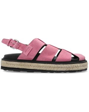 Moschino Flat Sandals - Pink