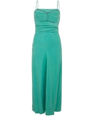 Alberta Ferretti Midi Dresses - Green
