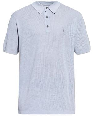 AllSaints Polo Shirts - Blue