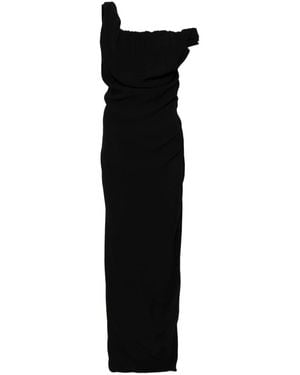 Vivienne Westwood Gerafftes Ginnie Maxikleid - Schwarz