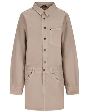 Haikure Shirt Dresses - Natural