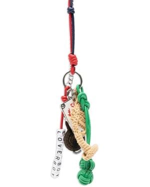 Loverboy by Charles Jeffrey Keychains - Green