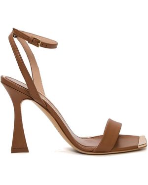 Ninalilou High Heel Sandals - Brown