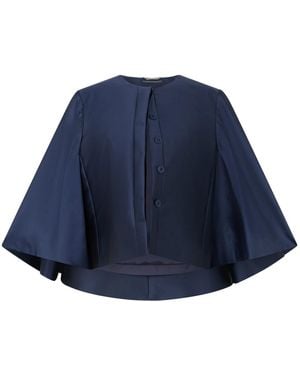 Alberta Ferretti Capes - Bleu