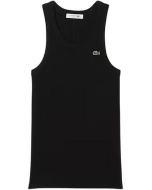 Lacoste Sleeveless Tops - Negro
