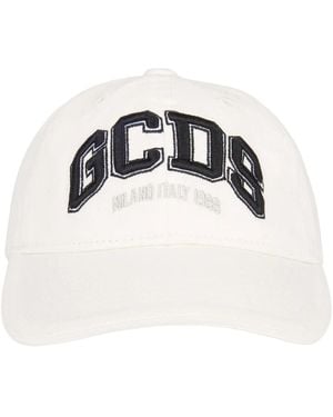 Gcds Logo Lounge Baseball Cap - Weiß