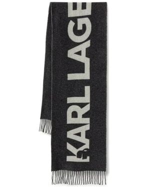 KARL LAGERFELD Winter Scarves - Negro