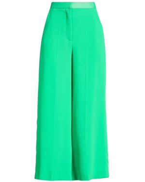 SIMONA CORSELLINI Wide Trousers - Verde