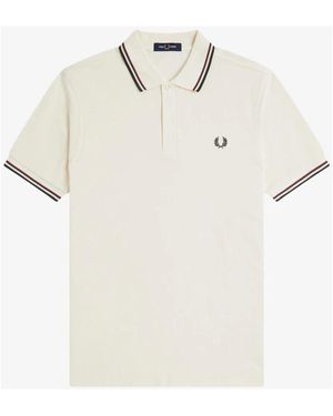 Fred Perry Polo Shirts - White