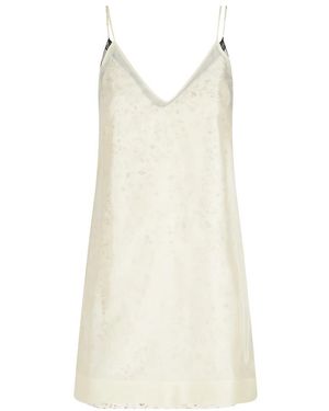 Tela Kleedjes ,Geel ,Mini Peony Jurk - Naturel