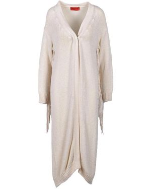 Wild Cashmere Cárdigan De Mezcla De Seda, Mujer, Talla - Neutro