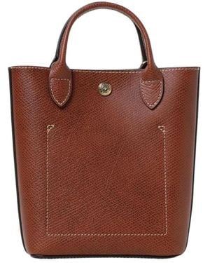 Longchamp Tote Bags - Marron