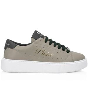 Philipp Plein Low-Top Sneakers Signature - Grau