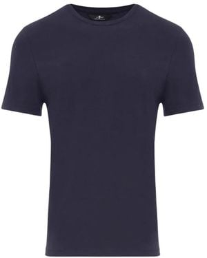 7 For All Mankind T-Shirts - Blue