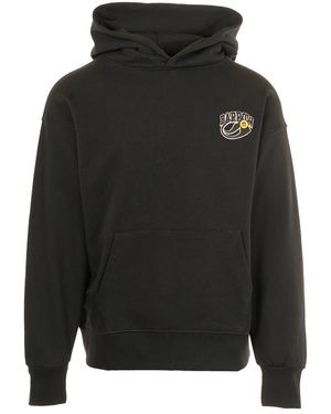 Barrow Schwarzer Hoodie Mit Bären-Patch Retro