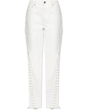 ROTATE BIRGER CHRISTENSEN Straight Jeans - Blanco