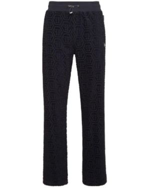 Philipp Plein Broeken ,Blauw ,Trainingsbroeken