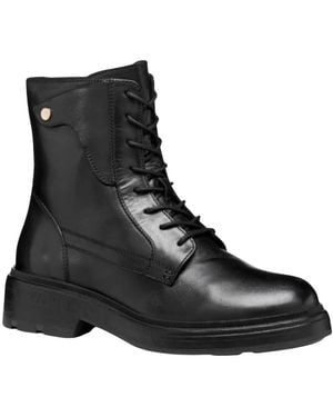 Geox Lace-Up Boots - Noir