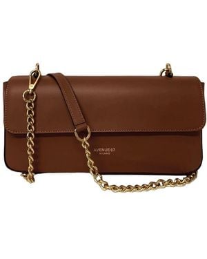 Avenue Ledertasche - Braun