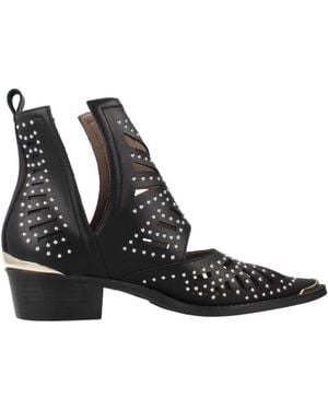 Exe' Cowboy Boots - Nero