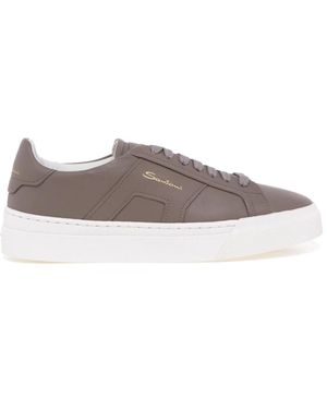 Santoni Trainers - Grey