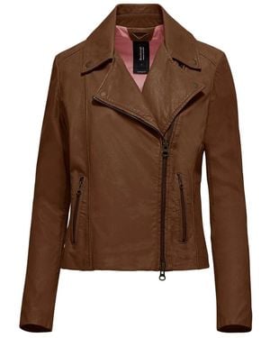 Bomboogie Leather Jackets - Brown