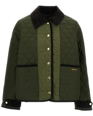 Barbour Jassen ,Groen ,Ainsdale Quilted Jacket