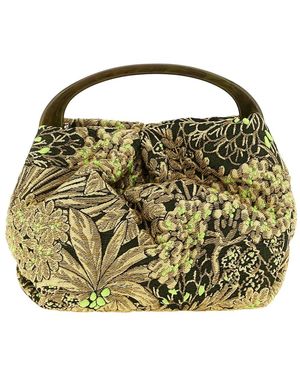 Dries Van Noten Crisp Kleine Handtasche - Mettallic